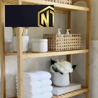 KỆ GỖ ĐỰNG DỤNG CỤ SPA / NAILS NGỌC THỊNH - KSP02